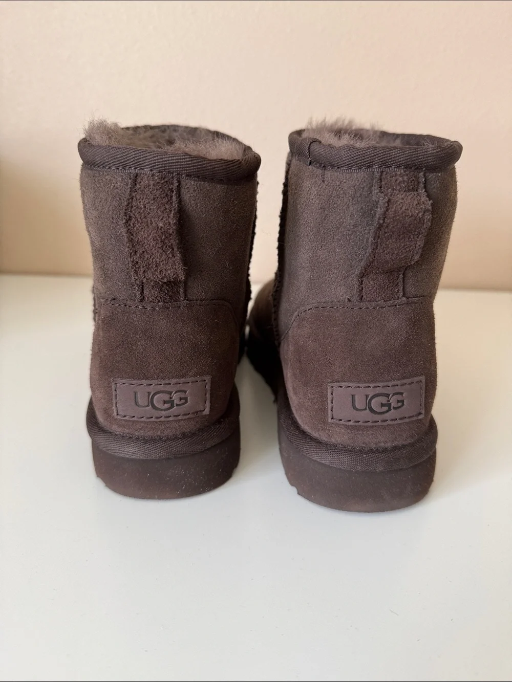 UGG Chocolate Mini Boots 6